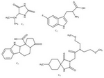 Figure 3. Final compounds for antifungal screening, named C1, C2, C3 and C4