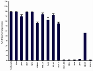 Figure 7. Stem cell marker expression by hAECs. Data are shown as mean±SD obtained from four independent experiments