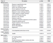 <p>Table 3. The biological processes, molecular function, cellular components, and KEGG pathways identified using the Webgestalt tool (p&lt;0.05)</p>